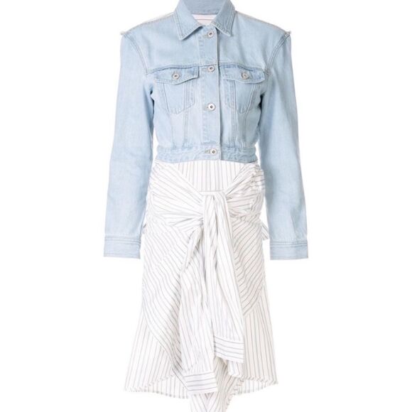 Ground Zero jean jacket with shirt attached, S - Picture 5 of 8